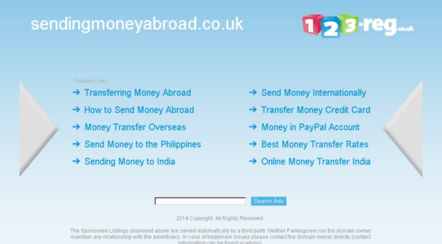 sendingmoneyabroad.co.uk