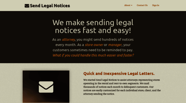 sendlegalnotices.com