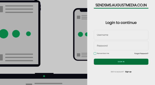 sendsms.augustmedia.co.in