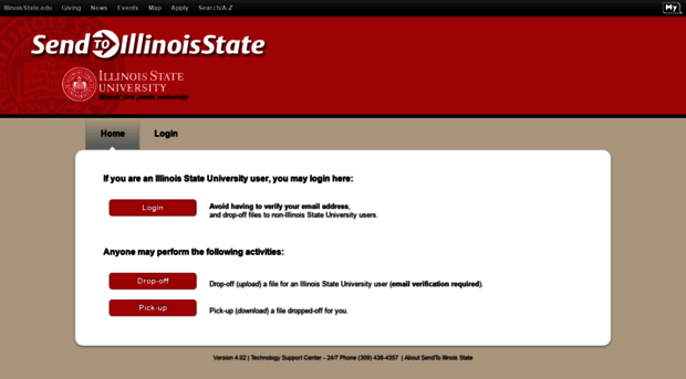 sendto.illinoisstate.edu