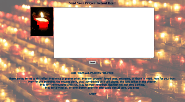 sendyourprayertogod.com