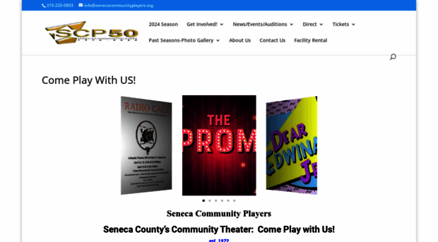 senecacommunityplayers.org