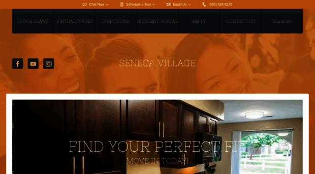 senecavillageapts.com