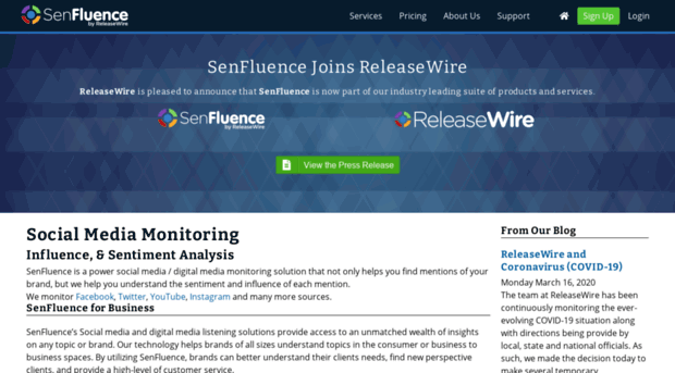 senfluence.com