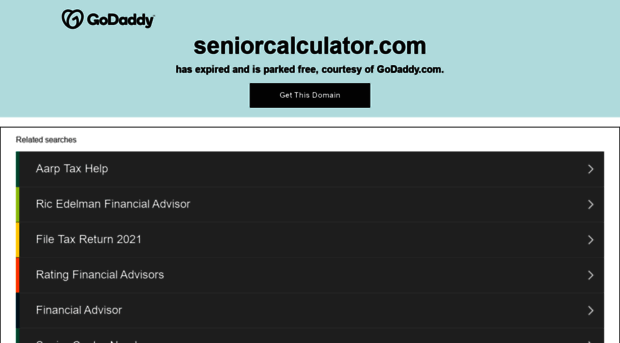 seniorcalculator.com