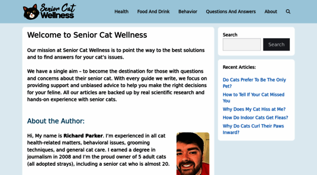 seniorcatwellness.com