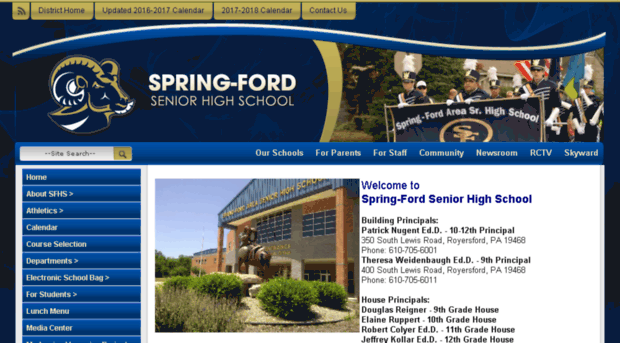 seniorhigh.spring-ford.net