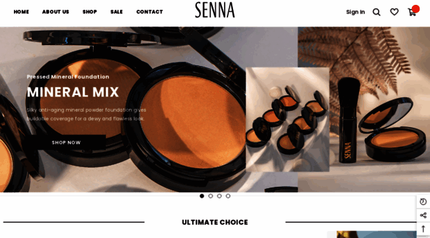 sennamakeup.com