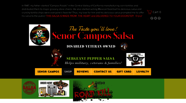 senorcampossalsa.com