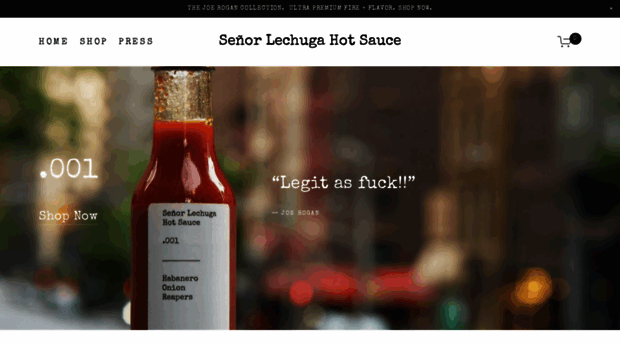 senorlechugahotsauce.com