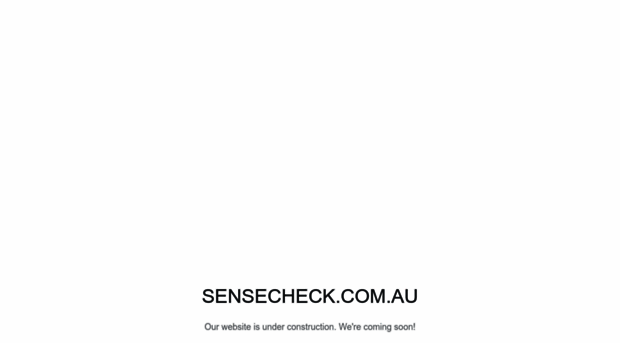 sensecheck.com.au