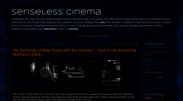 senselesscinema.com