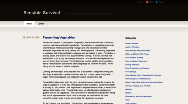 sensiblesurvival.org