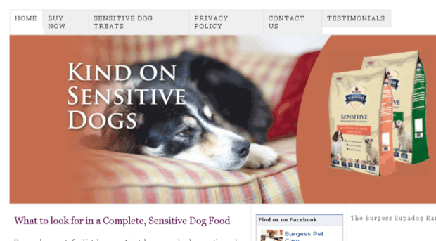 sensitivedogfood.co.uk