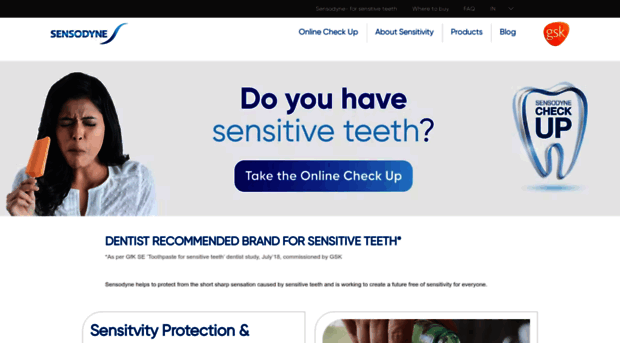 sensodyne.in