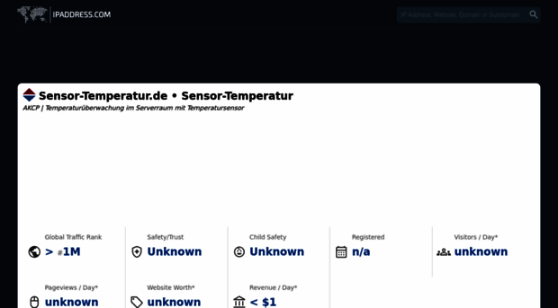 sensor-temperatur.de.ipaddress.com