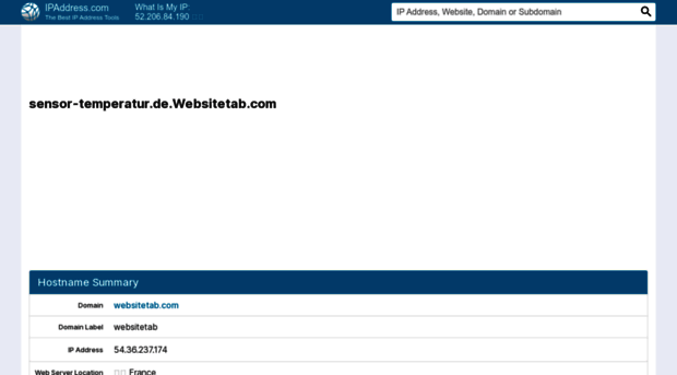 sensor-temperatur.de.websitetab.com.ipaddress.com