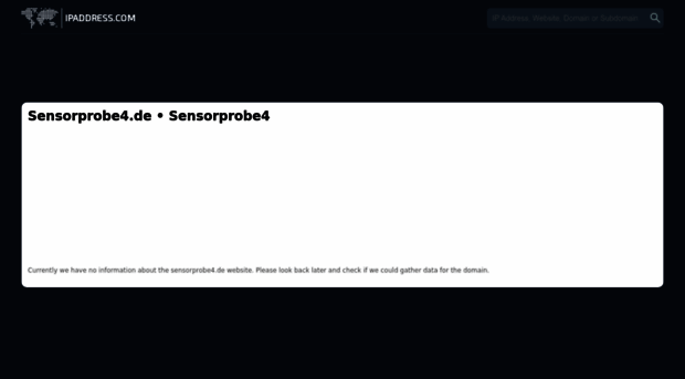 sensorprobe4.de.ipaddress.com