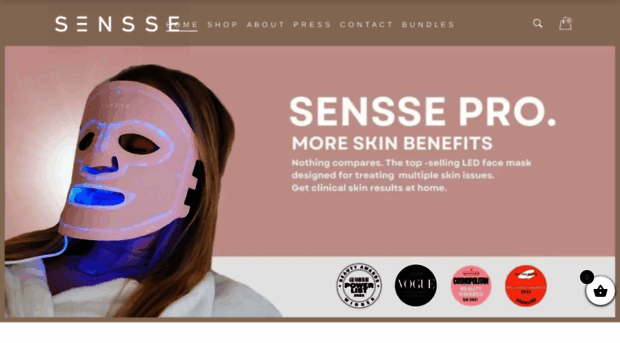 senssebeauty.com