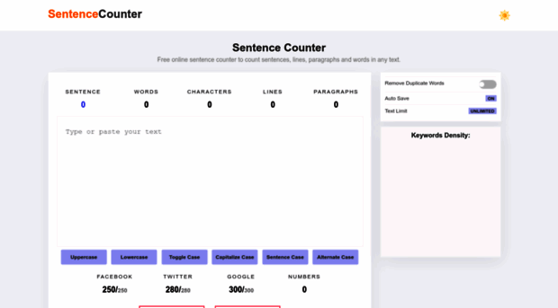 sentencecounter.app