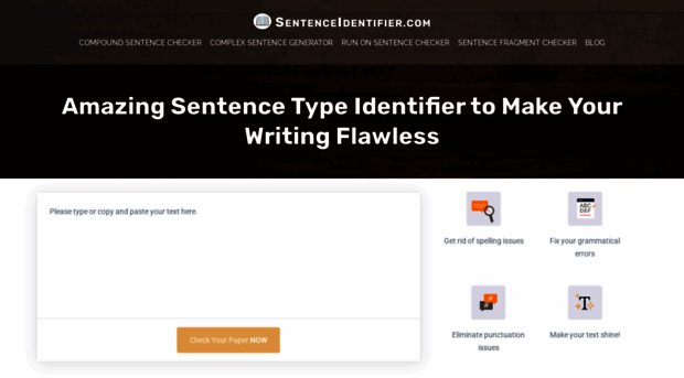 sentenceidentifier.com