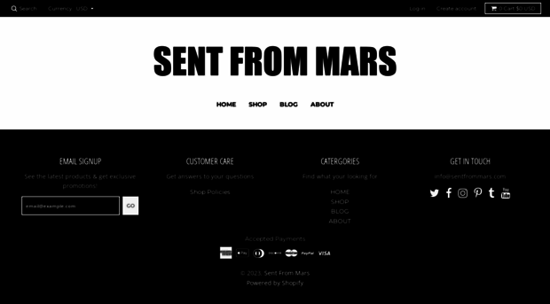 sentfrommars.com