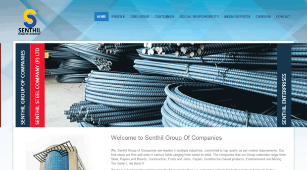 senthilgroupofcompanies.com