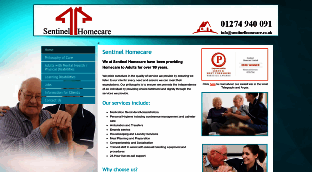 sentinel-homecare.co.uk