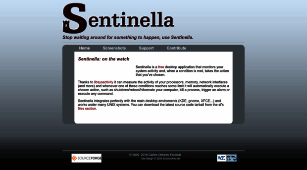 sentinella.sourceforge.net