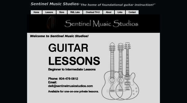 sentinelmusicstudios.com