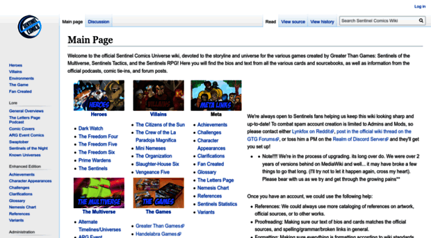 sentinelswiki.com