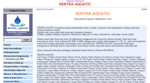 sentra-aquatic.indonetwork.net