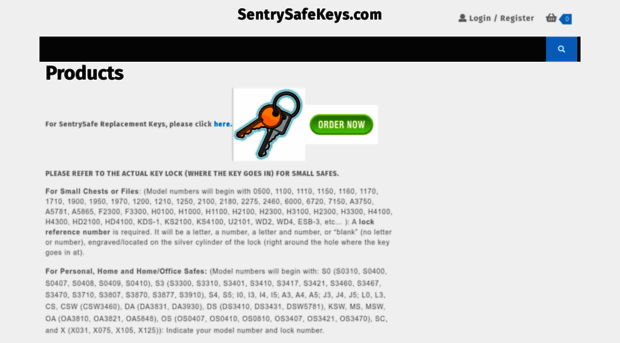 sentrysafekeys.com