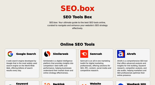 seo.box