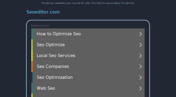 seoeditor.com