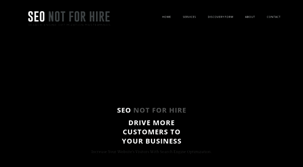 seonotforhire.com