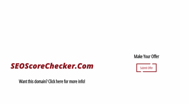 seoscorechecker.com