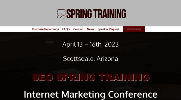 seospringtraining.com