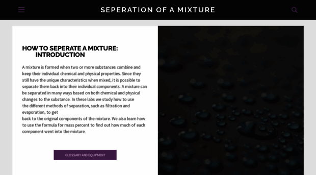 separationofamixturechem4.weebly.com