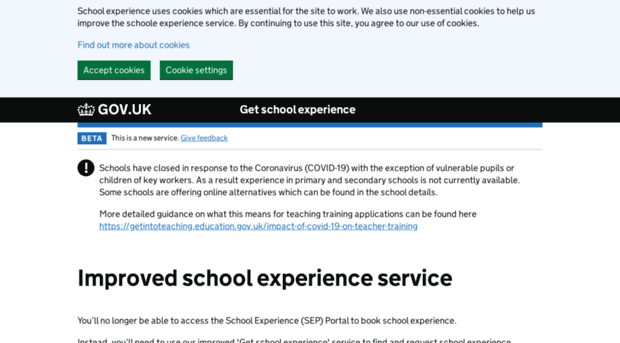 sepbookings-ta-recruit.education.gov.uk