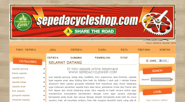 sepedacycleshop.com