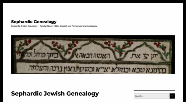 sephardicgenealogy.com