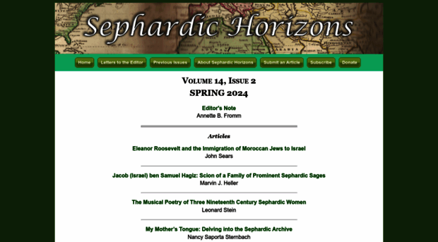 sephardichorizons.org