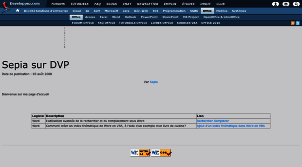 sepia.developpez.com