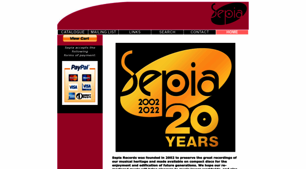 sepiarecords.com