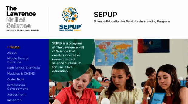 sepup.lawrencehallofscience.org