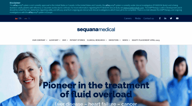 sequanamedical.com