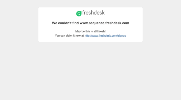 sequence.freshdesk.com
