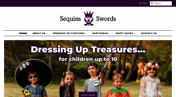 sequinsandswords.co.uk