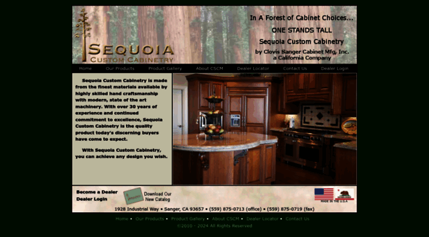 sequoiacustomcabinetry.net